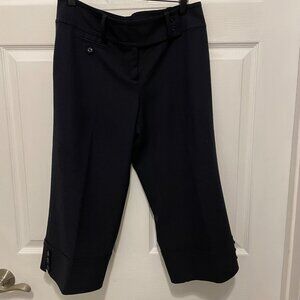 Ann Taylor Cropped Navy Pant with Button Detail (5 clothing items for $15)